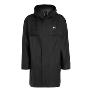 Tommy Jeans Tjm Chicago Long Jacket - Black