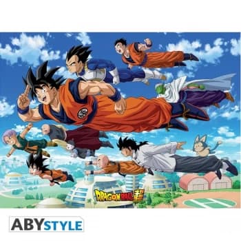 Dragon Ball Super Goku's Group (52cm x 38cm) Small Poster