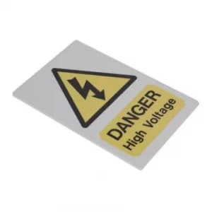 High Voltage Warning Sign 200 X 300MM