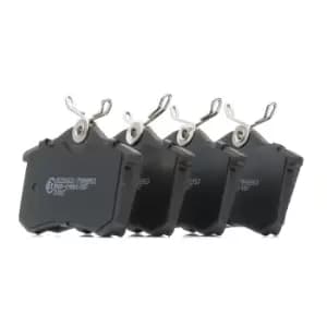 RIDEX Brake pad set VW,AUDI,OPEL 402B0029 1E0698451,1E0698451B,1E0698451C 1E0698451D,1E0698451E,1E0698451G,1H0615415,1H0615415A,1H0615415D,1H0698451