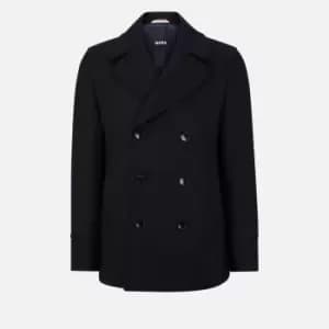 BOSS Black Mens Hyde Peacoat - Dark Blue - EU 48/M