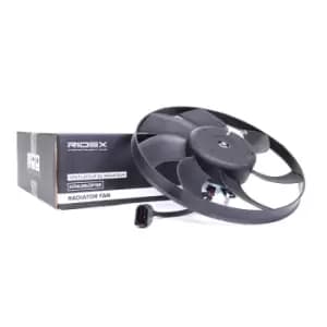 RIDEX Cooling Fan 508R0012 Radiator Fan,Fan, radiator VW,AUDI,SKODA,Golf V Schragheck (1K1),TOURAN (1T1, 1T2),Passat Variant (3C5),GOLF VI (5K1)