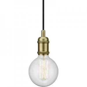 Nordlux Avra 84800025 Pendant light LED (monochrome) E-27 60 W Brass