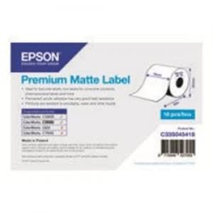 Epson Premium Matte Label - Continuous Roll: 76mm x 35m