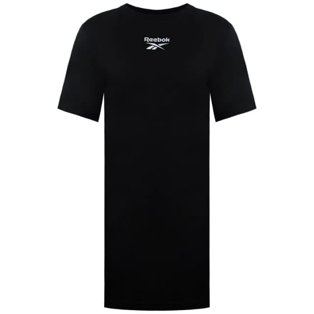 Reebok Tee Dress Womens T-Shirt - Black 4