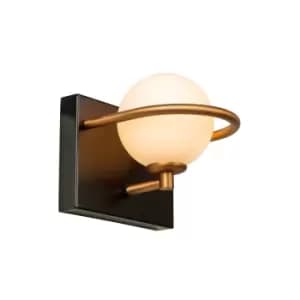 Isobel Classic Wall Light Bathroom - 1xG9 - IP44 - Black