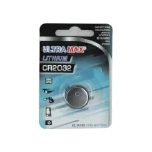 UltraMax CR2032 Lithium Coin Battery (1 Pack)