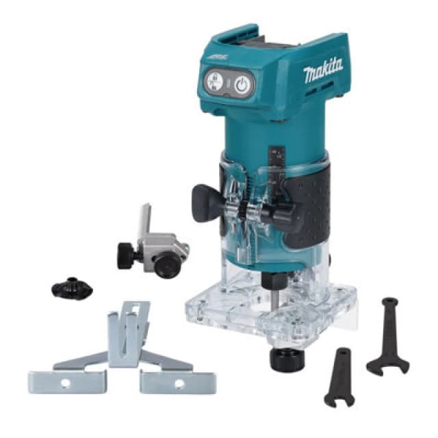 Makita DRT52 18v LXT Cordless Brushless 1/4" Router Trimmer DRT52Z Batteries: No Batteries