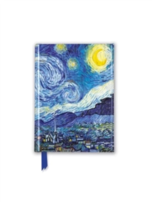 Vincent van Gogh: The Starry Night (Foiled Pocket Journal) Notebook / blank book