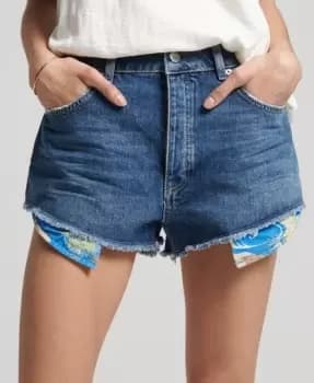 Superdry Vintage High Rise Cut Off Shorts