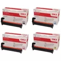 OKI 4484447 (BK/C/M/Y) Original Black & Colour Drum Unit Multipack