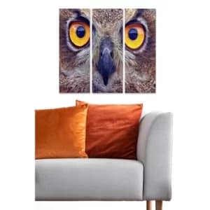 MDF2361801 Multicolor Decorative MDF Painting (3 Pieces)