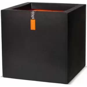 Planter Urban Smooth Square 30x30x30cm Black KBL902 Capi Black