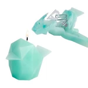Mint Green Bibi Bird PyroPet Candle