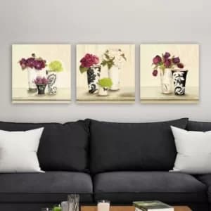 drprc9000 Multicolor Decorative Canvas Painting (3 Pieces)