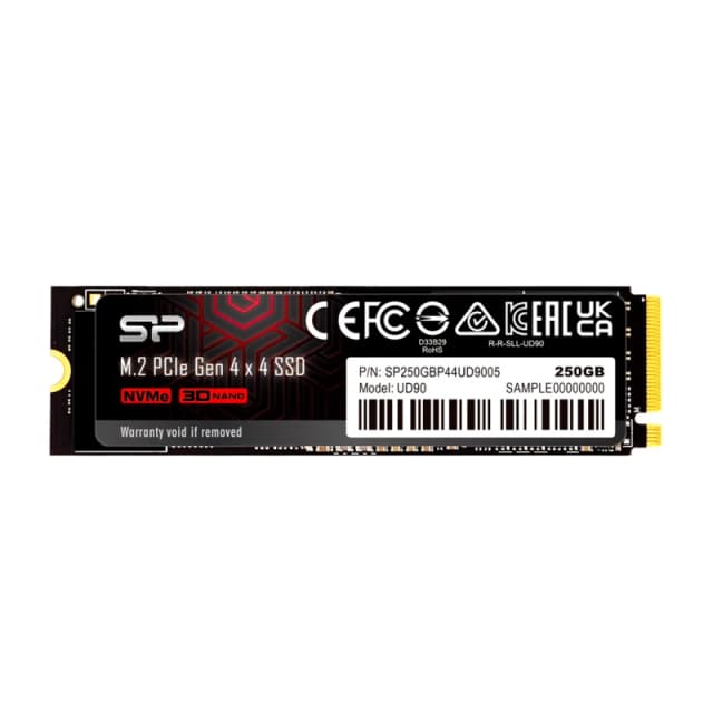 Silicon Power UD90 250 GB M.2 PCI Express 4.0 NVMe 3D NAND