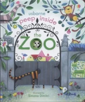 Usborne Peep inside the Zoo by Anna Milbourne Hardback