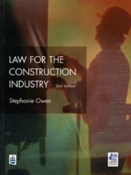 Law for the Construction Industry by S. Owen Paperback