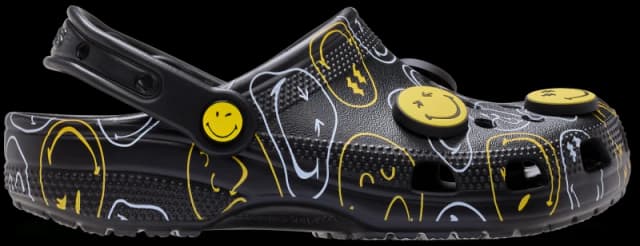 Crocs Unisex SmileyWorld Classic Clogs Multi M10
