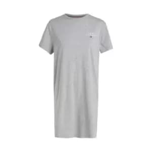 Tommy Hilfiger Short Sleeve T-Shirt Dress - Grey