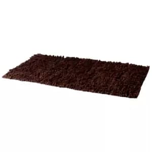 Riva Home Chenille Twist Rug (120x180cm) (Chocolate)