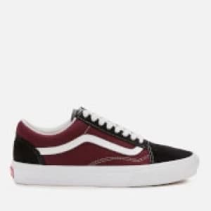 Vans Mens Old Skool P&C Trainers - Black/Port Royale - UK 10