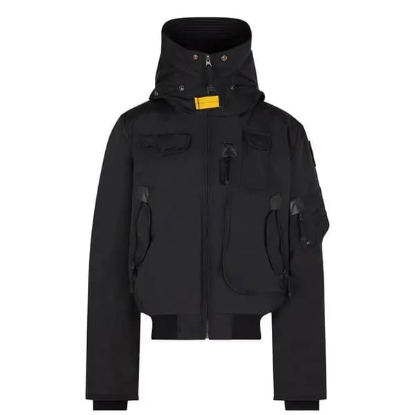 PARAJUMPERS Girl'S Gobi Bomber Jacket - Black 8 - 9 Years