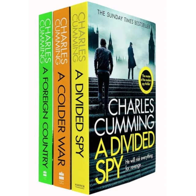Thomas Kell Spy Thriller Series 3 Book Set A Foreign Country A Colder War A Divided Spy Charles Cumming Charles Cumming Books