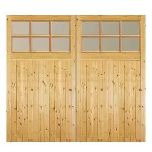 Side hung Garage door pair H1981mm W2134mm
