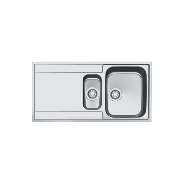 Franke MARIS SLIM-TOP MRX251 LHD Maris 1.5 Bowl Sink Left Hand Drainer - STAINLESS STEEL MARIS SLIM-TOP MRX251 LHD