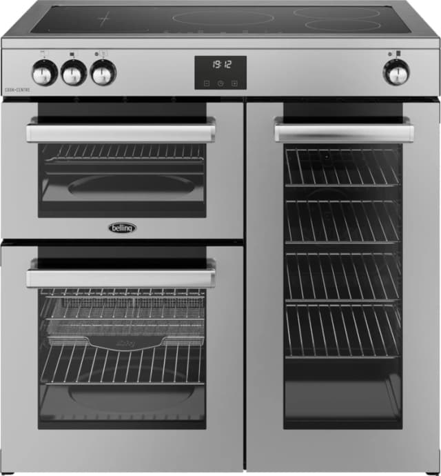 Belling BEL RCA COOKCENTRE 90EI STA 11796 90cm Induction Range Cooker - STAINLESS STEEL BEL RCA COOKCENTRE 90EI STA