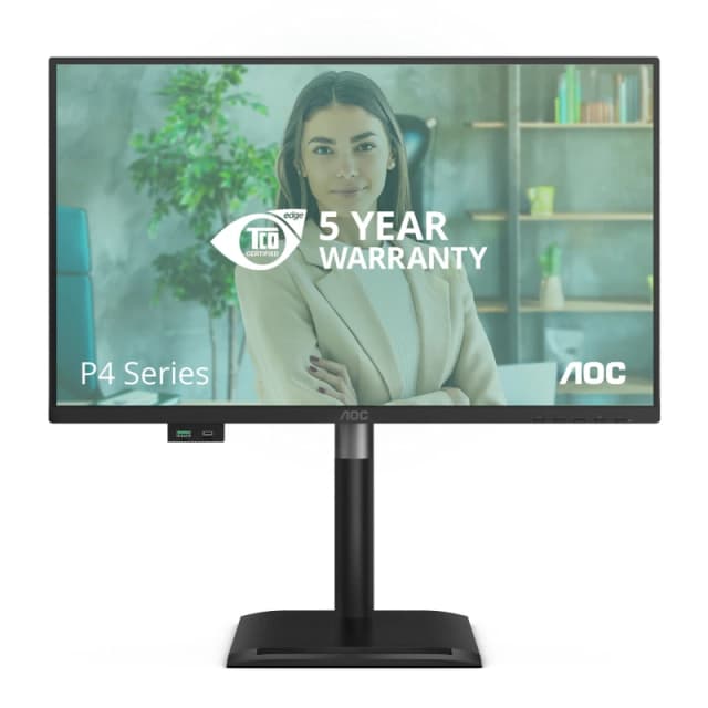 AOC AOC 24P4U computer monitor 60.5cm (23.8") 1920 x 1080 pixels Full HD Black 24P4U