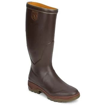 Aigle PARCOURS 2 mens Wellington Boots in Brown