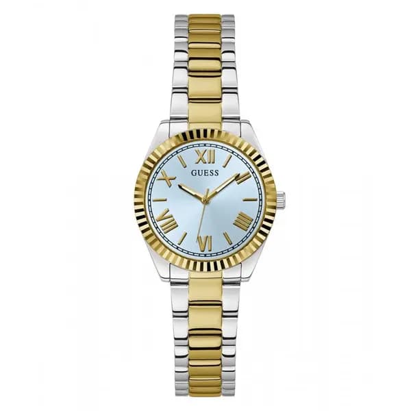 Guess Watches Ladies Mini Luna 2-Tone Watch GW0687L4