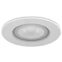 Kosnic 5W Dimmable Fire Rated IP65 Downlight with Interchangeable Bezel - KFDL05DIM/S30-WHT