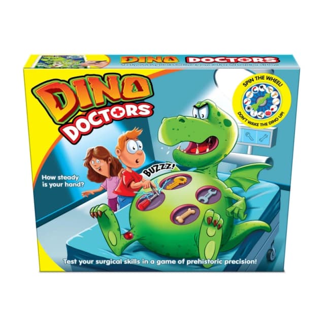 KandyToys Dino Doctors Operation Game Green