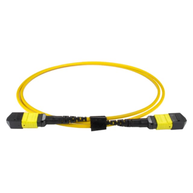 Cablenet 10m OS2 MPO (F) to MPO (F) Female 12F Yellow Trunk Cable Meth