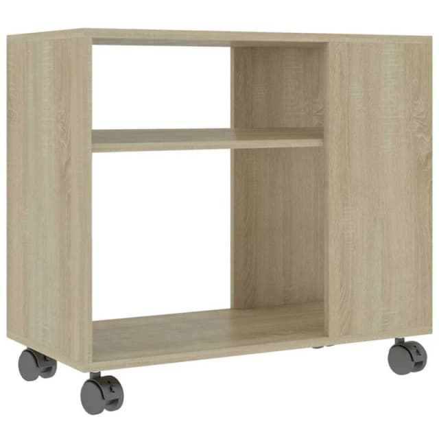 VIDAXL Side Table Sonoma Oak 70x35x55cm Engineered Wood Vidaxl 8719883916095