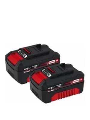 Einhell Einhell Power X-Change 18V 2 X 4.0Ah Battery Pack