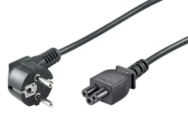 Microconnect PE010830 power cable Black 3m CEE7/7 C5 coupler