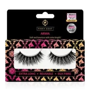 Pinky Goat False Lashes - Silk Fibre Arwa