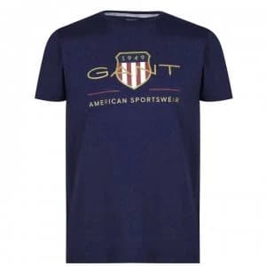 Gant Archive T Shirt - Navy 433