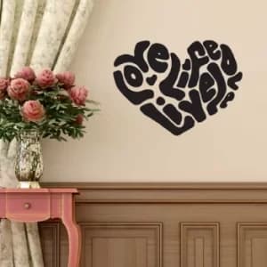 DSK-43 Black Decorative Wall Sticker