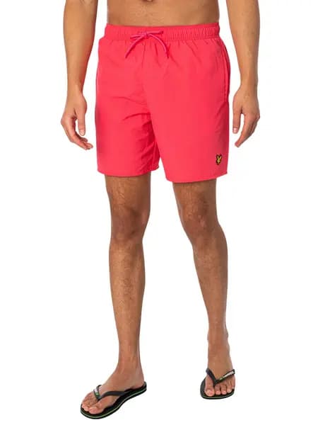 Lyle & Scott Plain Swim Shorts Electric Pink M