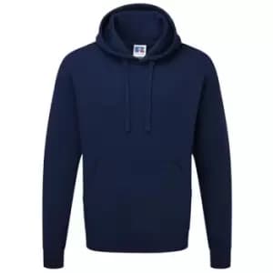 Russell Colour Mens Hooded Sweatshirt / Hoodie (2XL) (French Navy)