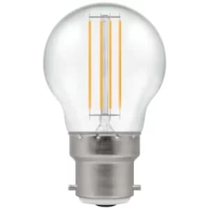 Crompton LED Filament Round 4.5W BC-B22d Clear Cool White