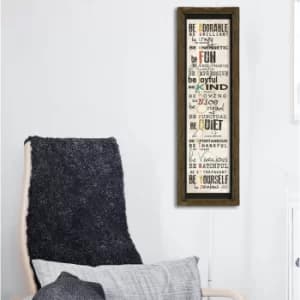 MZM417 Multicolor Decorative Framed MDF Painting