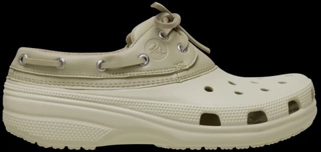 Crocs Unisex Classic Boat Shoe Shoes Bone / Moth W5/M4