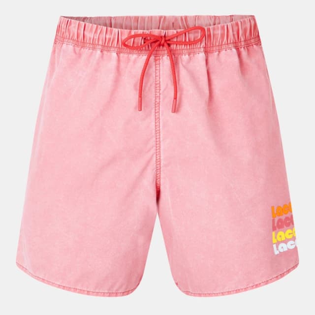 Lacoste Mens Ombre Swim Shorts Sierra Red male S