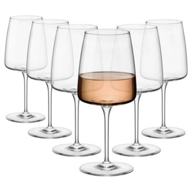 Bormioli Rocco Nexo Wine Glasses - 450ml - Pack of 6 in Clear Clear Unisex
